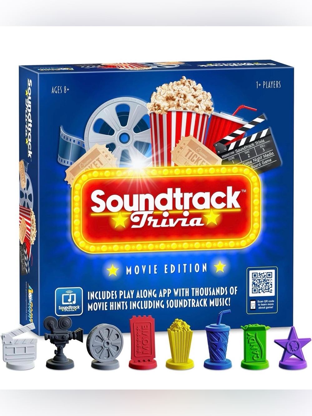 Soundtrack Trivia Movie Edition Board Game - Blue
